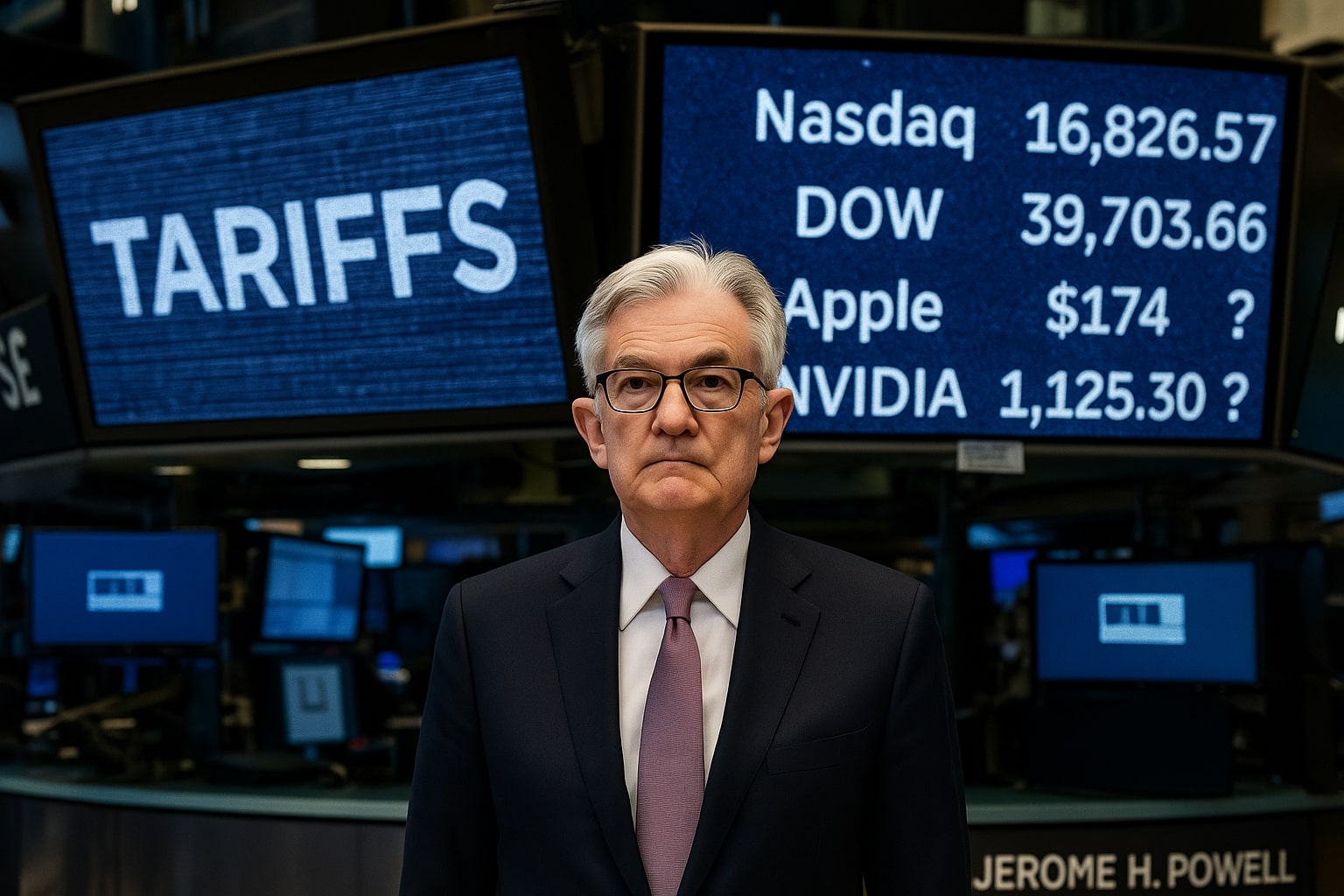 Can Easing Tariffs and Fed Stability Keep the Dow at 39,703 and the Nasdaq at 16,826?
