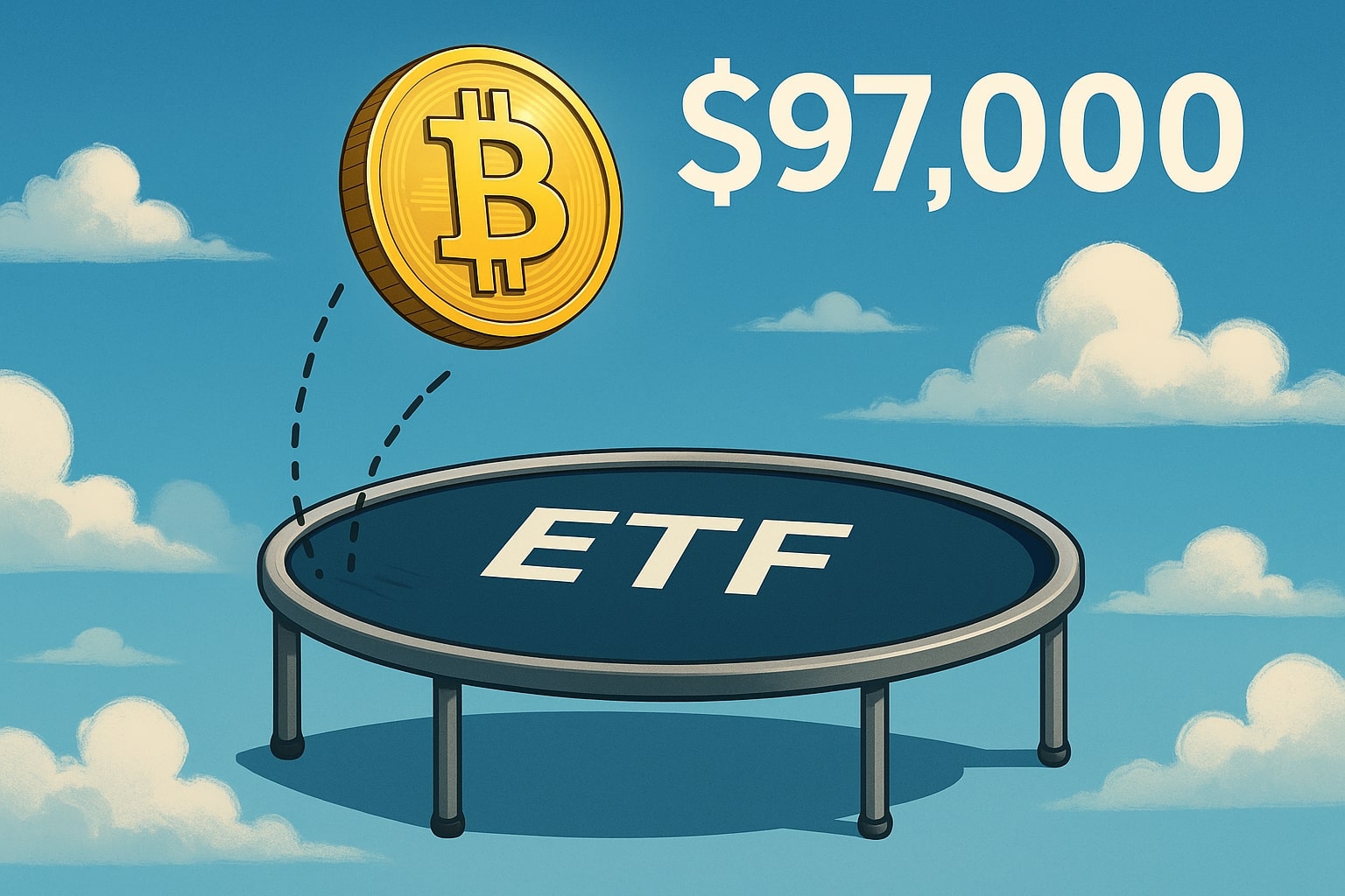 Bitcoin Surges Beyond $97,000 on Eighth Straight ETF Inflow Day and Strategic Corporate Accumulation