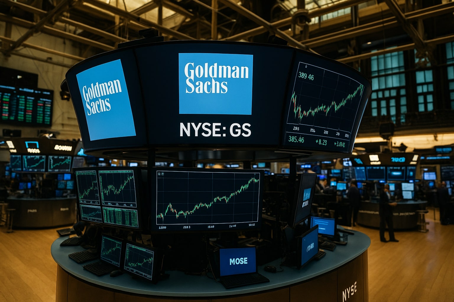 Goldman Sachs (NYSE:GS) Powers Ahead: Trading Wins, $3.2T AUM, and a 2.07% Dividend