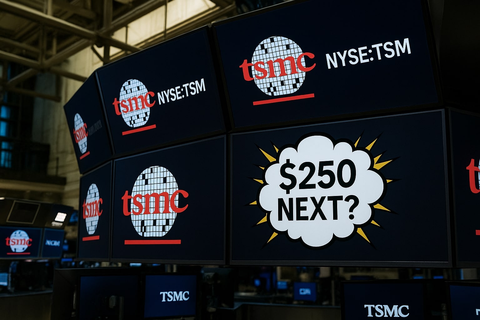 NYSE:TSM Soars On $25.53B Q1 Revenue—Will Taiwan Semi Stock Hit $250 As AI Drives Record Demand?