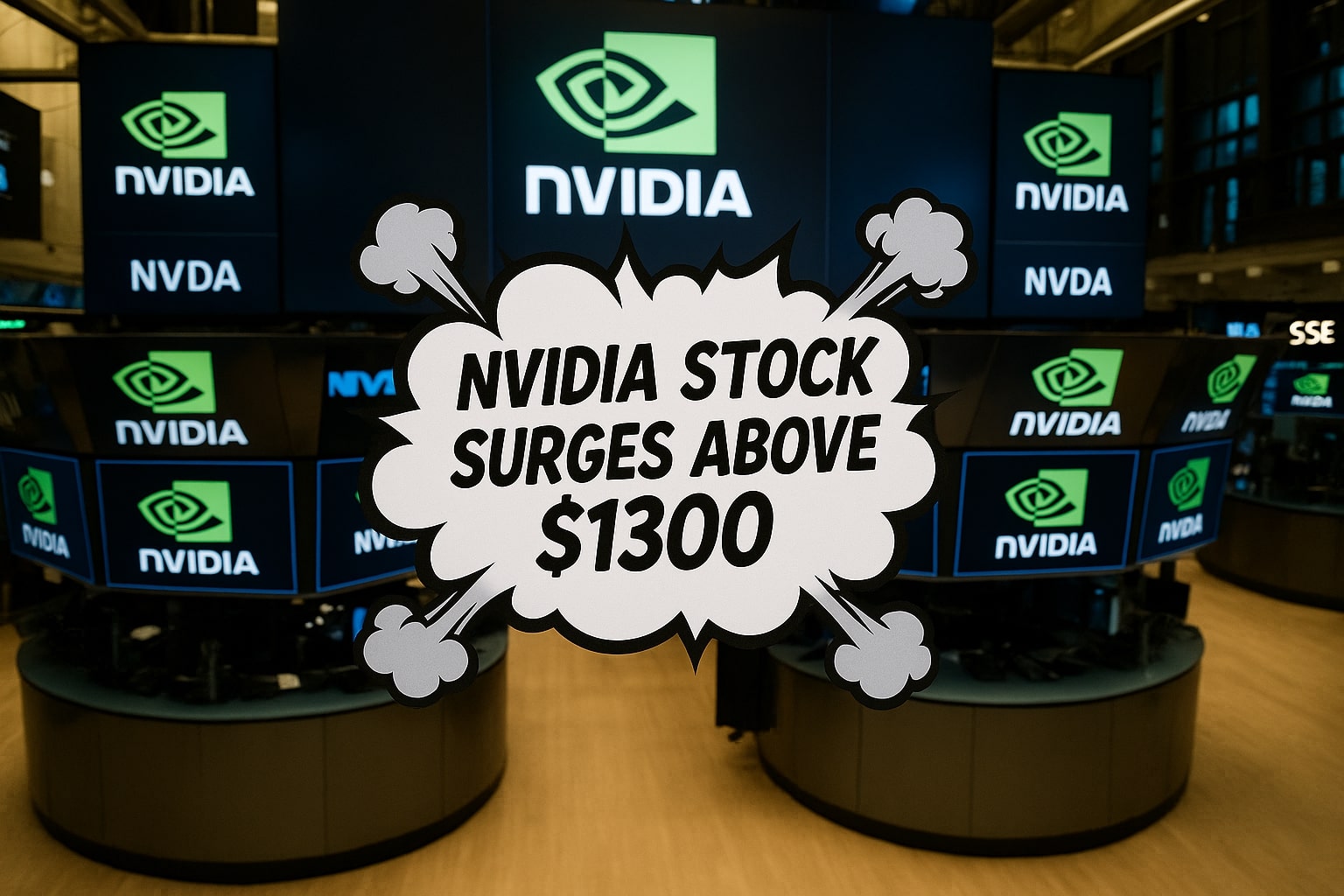 Nvidia Stock Smashes Through $1,300 — But Is NASDAQ:NVDA Still Undervalued After a 1,500% Run?