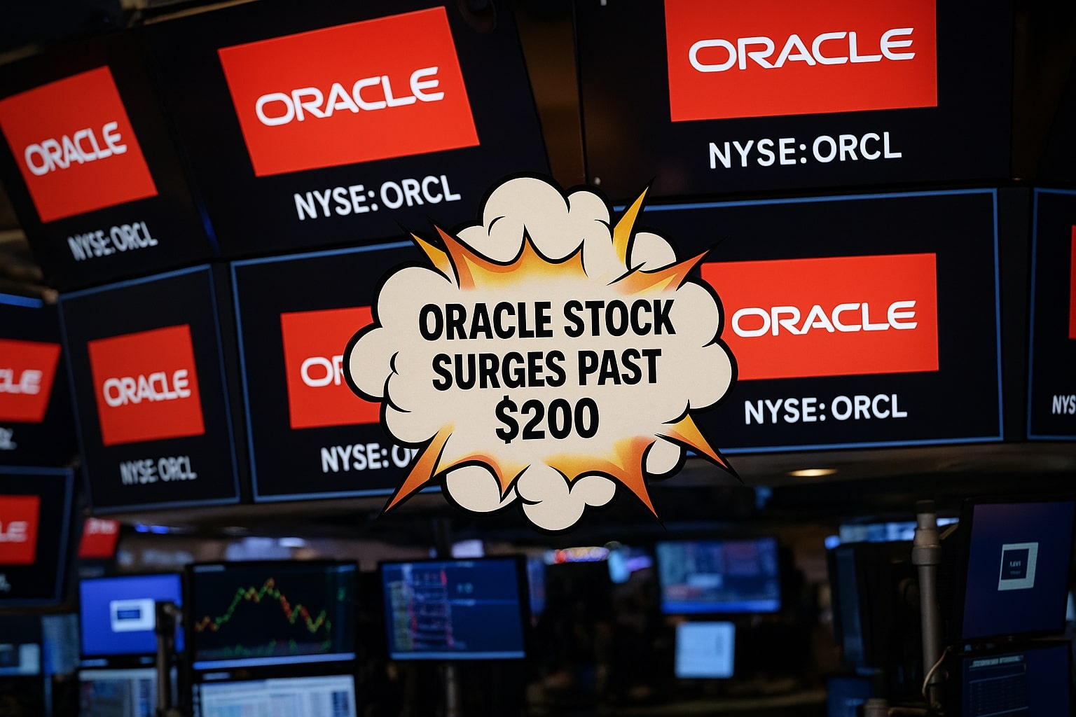 Oracle rockets to all‑time highs above $215 as AI‑cloud demand breaks all records