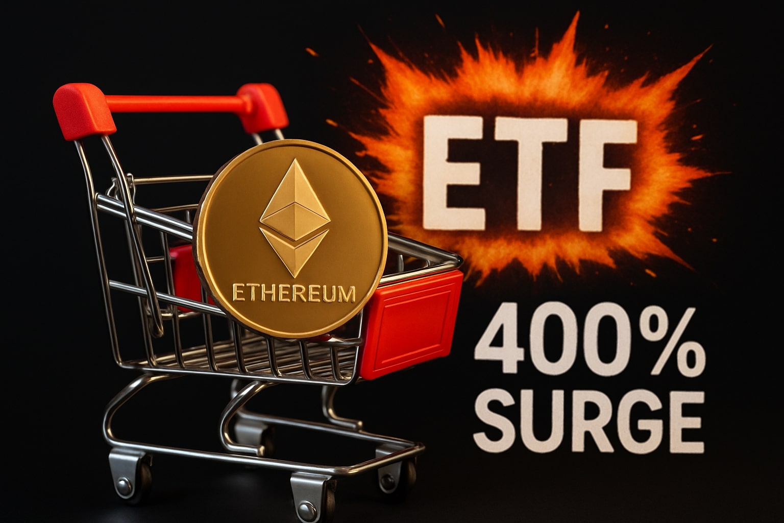 Ethereum ETF Inflows Explode 400% as ETH Targets $3,333 Breakout