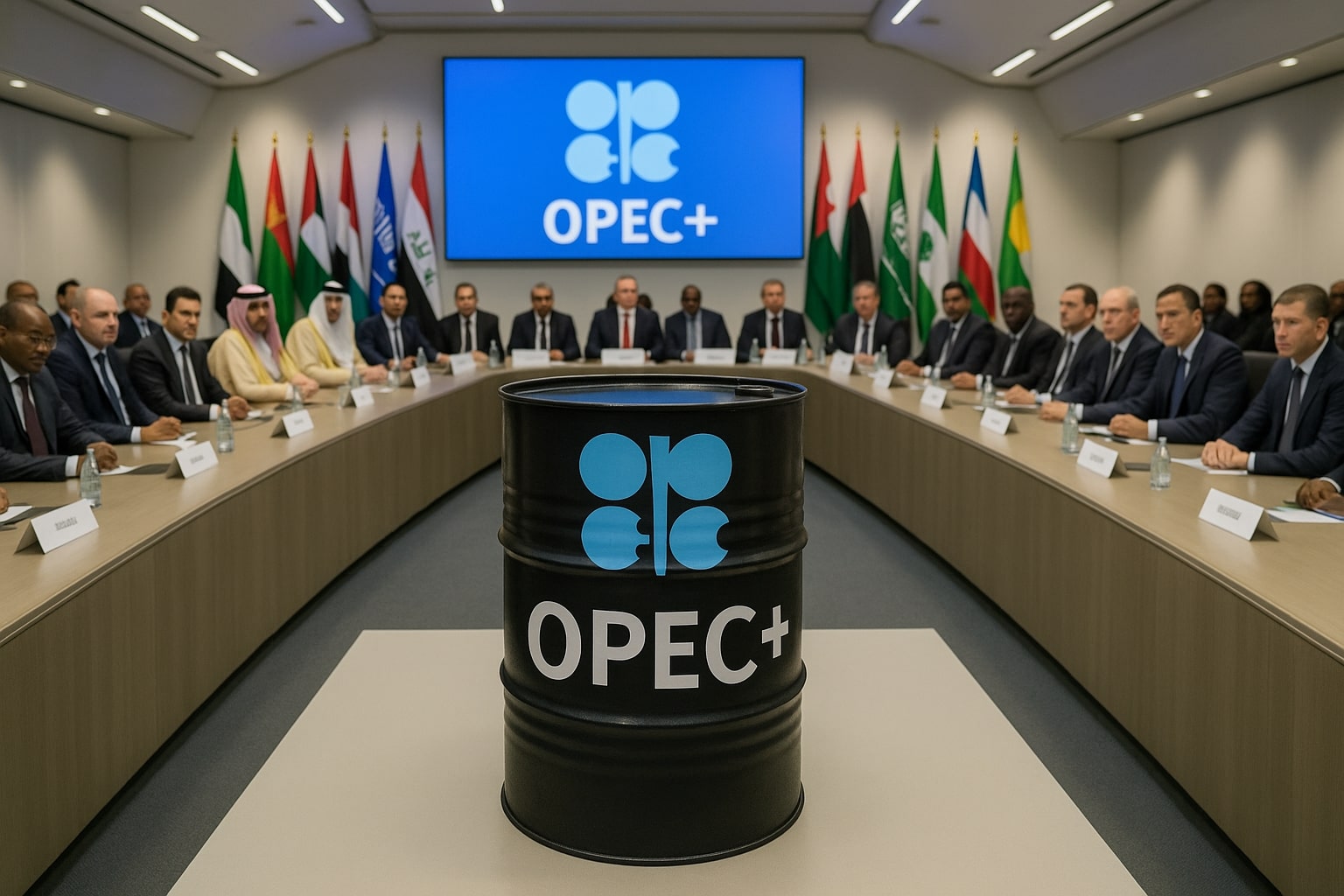 Oil Market Under Pressure as OPEC+ Cracks Widen and Supply Outpaces Demand