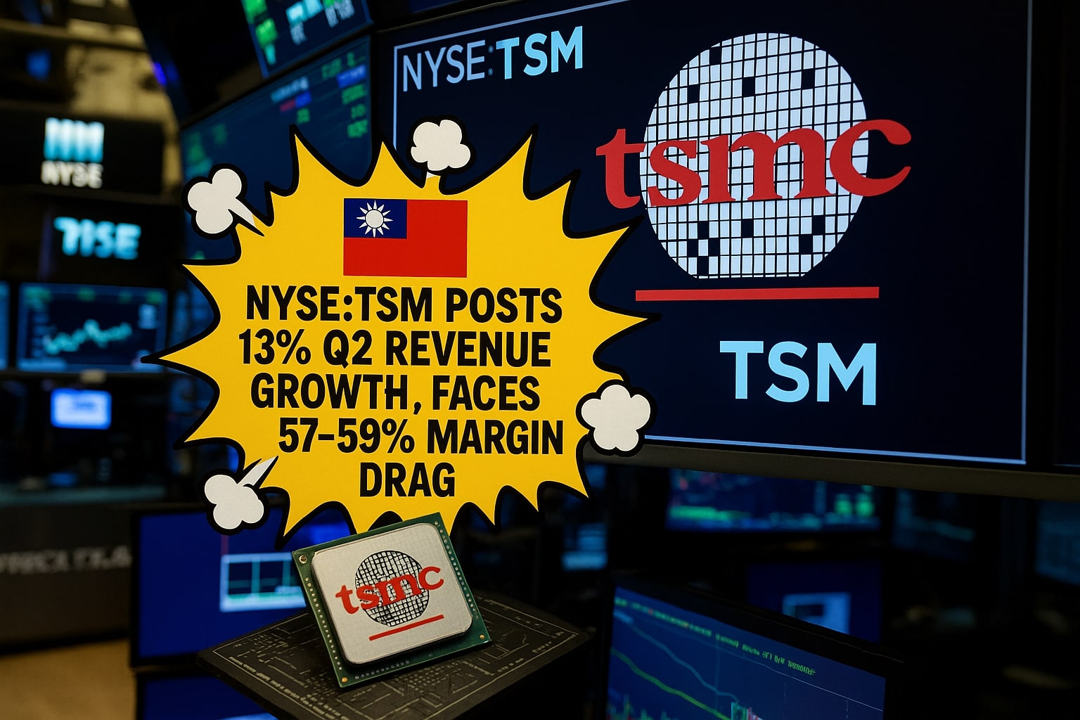 TSMC Projects Q2 Weak Margin, Strong AI Node Growth—NYSE:TSM Re‑Rated?