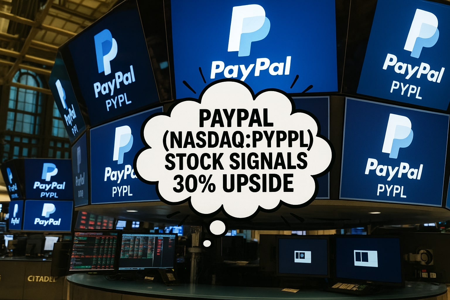 PayPal (NASDAQ:PYPL) Stock Signals 30% Upside as AI, Crypto, and EPS Trends Align