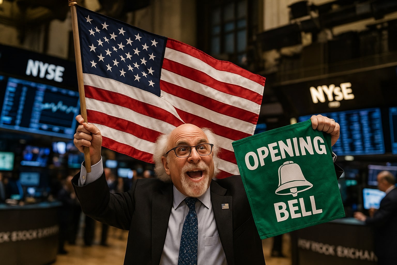 Nasdaq and S&P 500 Soar as Stock Market Rallies on Tech Earnings, Tariff Tension