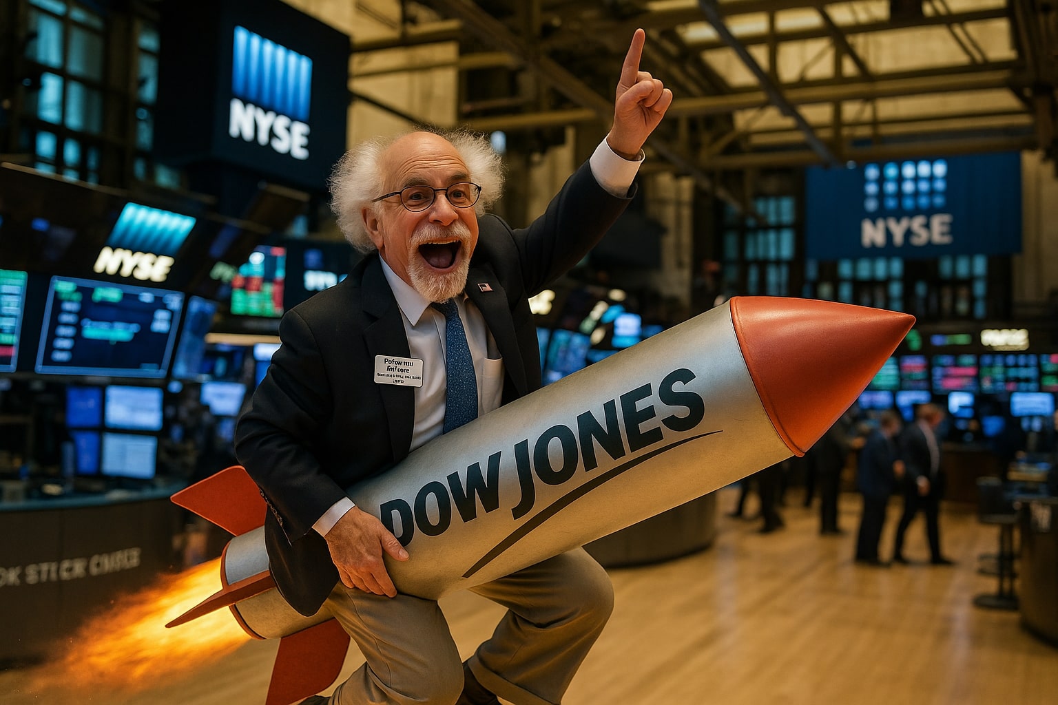 Stock Market Soars as Dow Jumps 400pts, S&P 500 Sets Record
