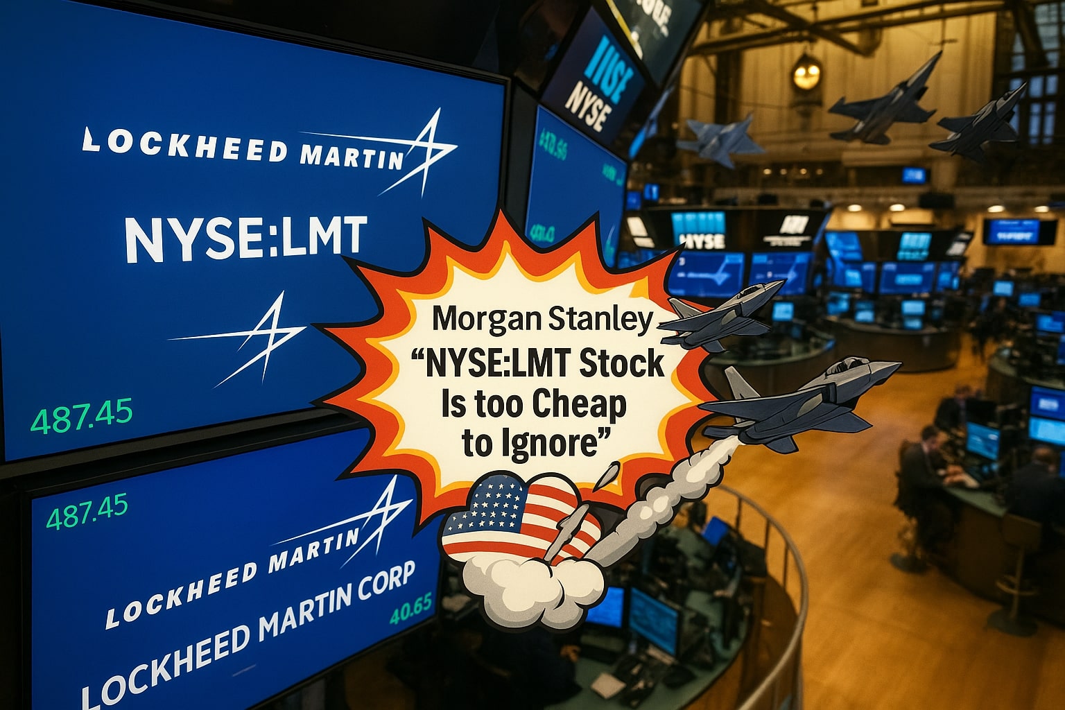 NYSE:LMT Stock Crashes Below $425 as Lockheed’s Program Failures Shock Wall Street