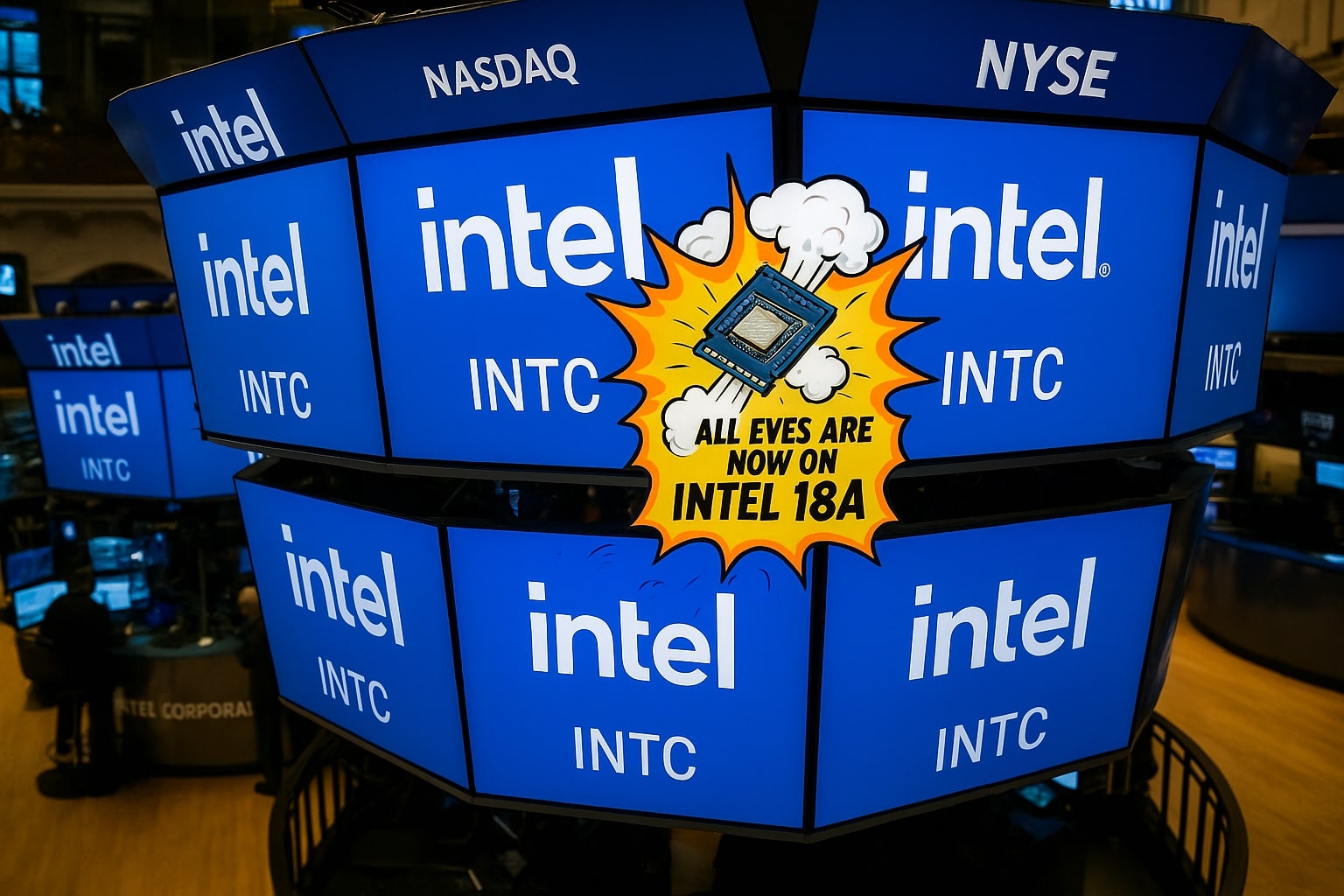 Intel (NASDAQ:INTC) Faces $3.2B Foundry Blowout, Pivots All-In on 18A Survival Strategy