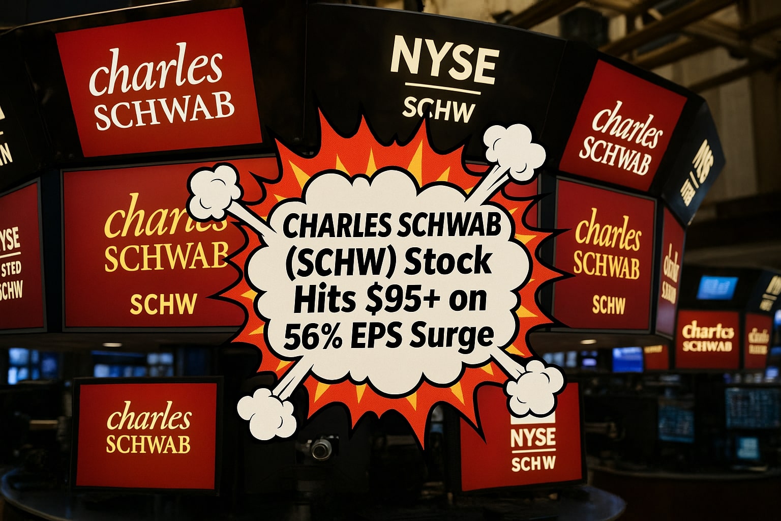 Charles Schwab (NYSE:SCHW) Stock Rockets to Record Highs as EPS, Assets, and Margins Surge