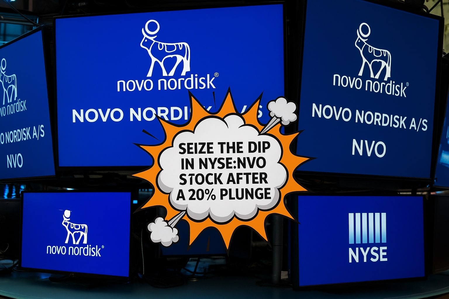 Seize the Dip in NYSE:NVO Stock After a 20% Plunge