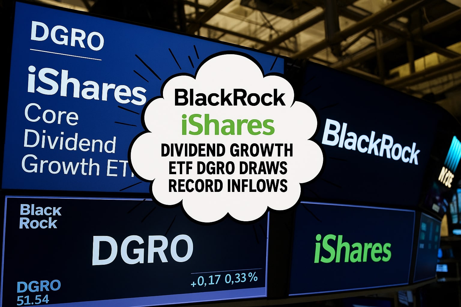 Dividend Growth ETF DGRO Draws Record Inflows and Hits Fresh Peak