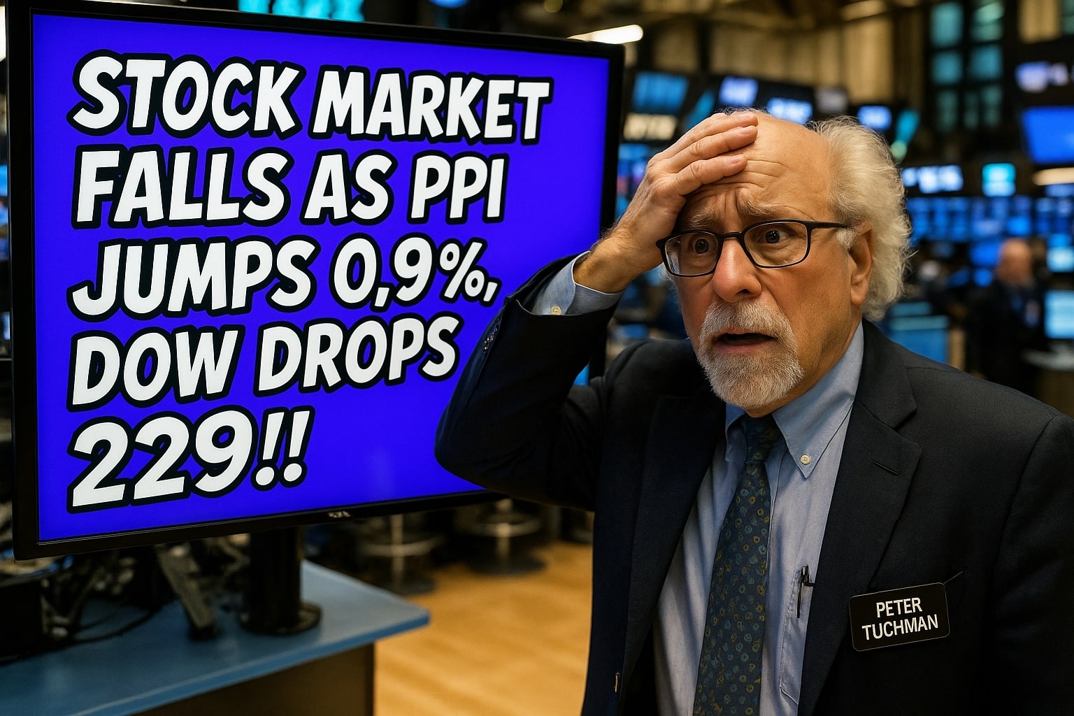 Stock Market Slips as Inflation Spike Hits Fed Cut Odds