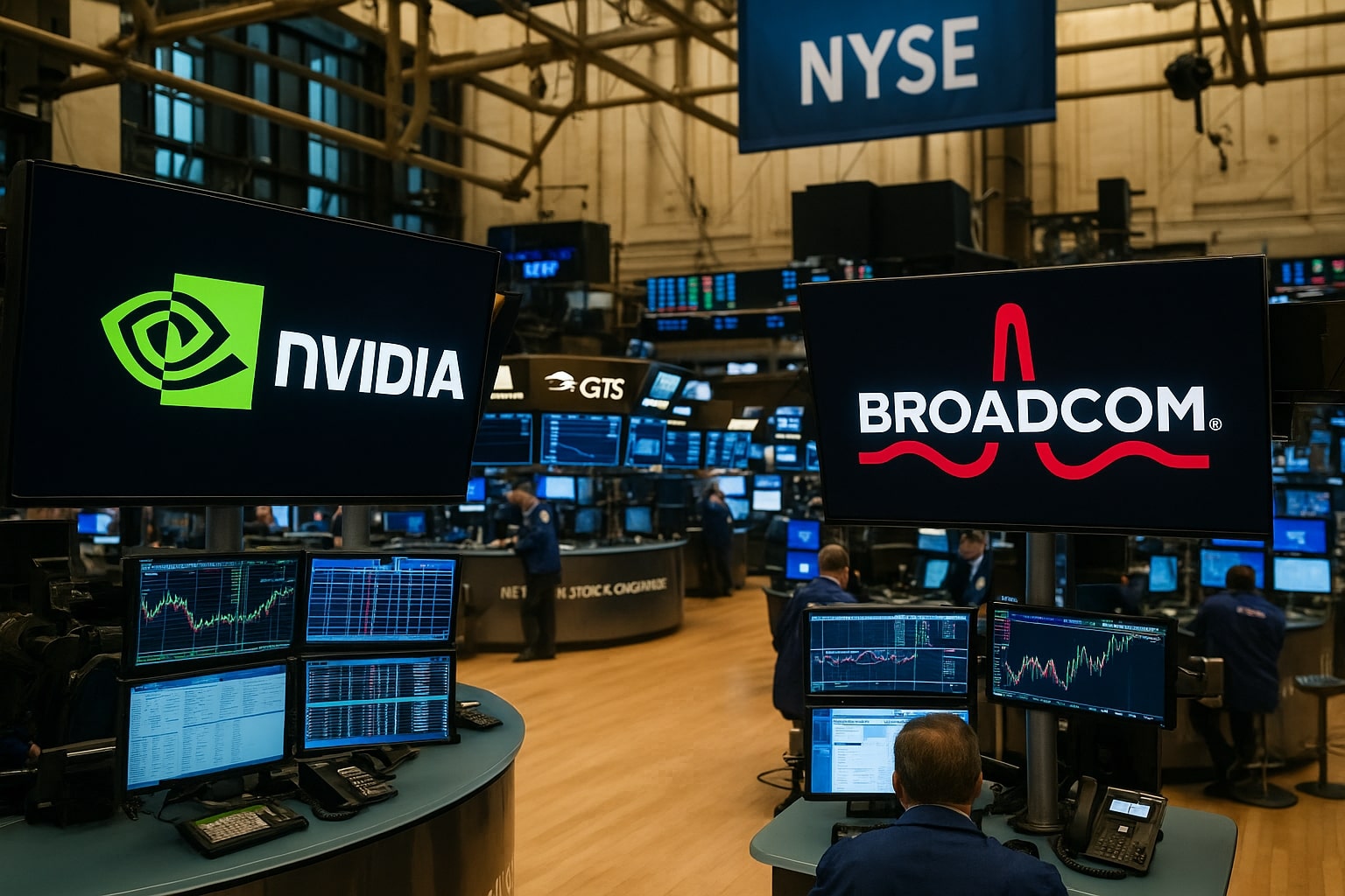 NVDA Stock vs AVGO Stock: $177 vs $360, AI Growth Drives $300 and $700 Targets