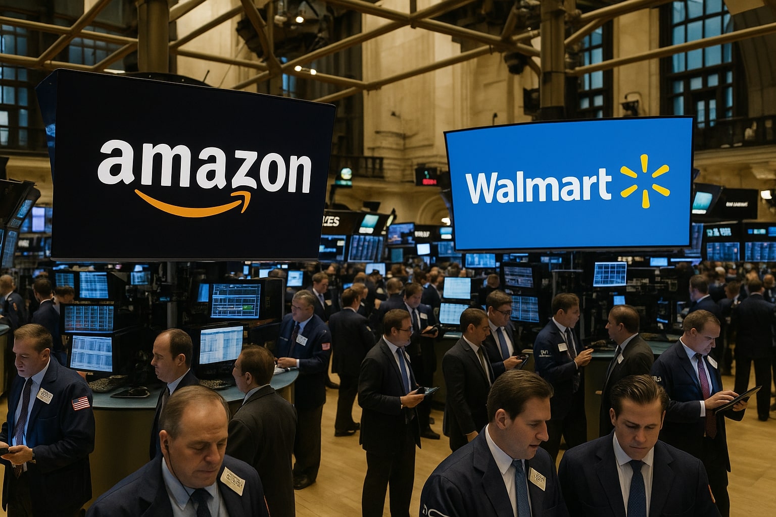 Walmart Stock (NYSE:WMT) $105.94 vs Amazon Stock (NASDAQ:AMZN) $230.26 – Profit and Growth Show Clear Winner