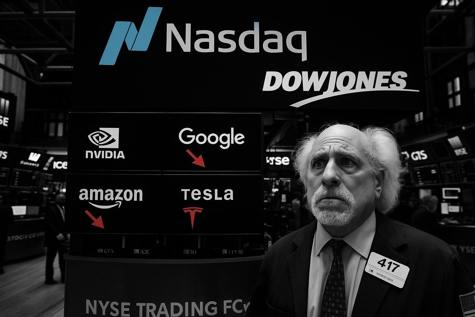 Stock Market Today - Nasdaq 22,959 Crashes as Tech Unravels— DIS Stock –8.8% & NVDA Stock –4% Hit Markets Hard