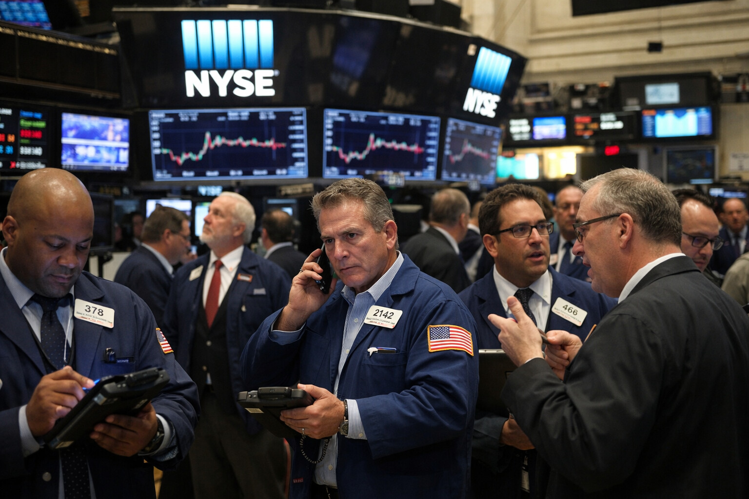 Stock Market Today: Dow Near 49,000 as S&P 500 Tops 7,000 and Nasdaq Climbs